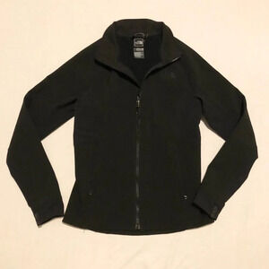 North Face  Black Soft Shell Jacket Womens XS